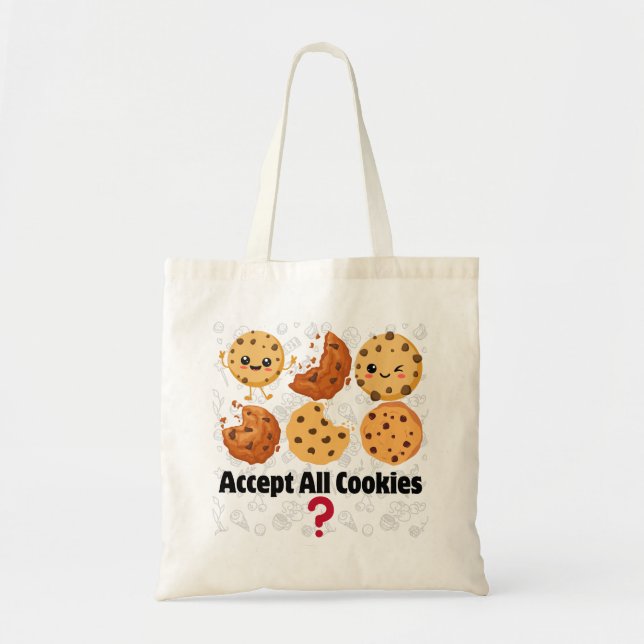 Bolso De Tela Aceptar todas las cookies?.w (Frente)