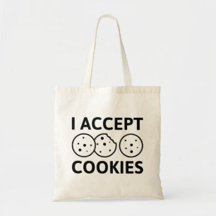 Bolso De Tela Acepto cookies