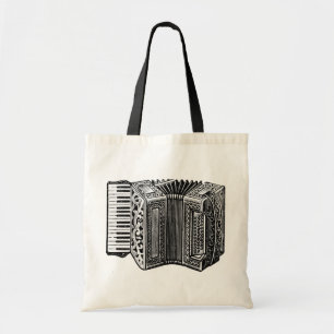 Bolso De Tela Acordeón