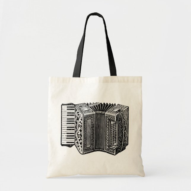 Bolso De Tela Acordeón (Frente)