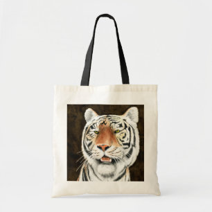Bolso De Tela Acosador silencioso - tote del tigre