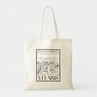 Bolso De Tela ACOTAR Velaris Ciudad de las estrellas