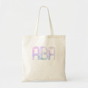 Bolso De Tela Acrónimo corto de ABA