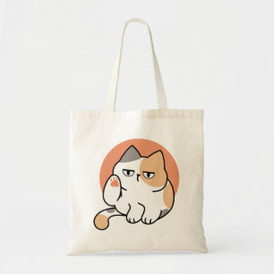 Bolso De Tela Actitud de Gato Perezoso – Demasiado Aburrido para