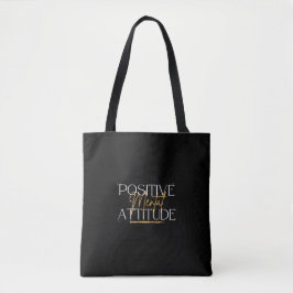 Bolso De Tela Actitud mental positiva