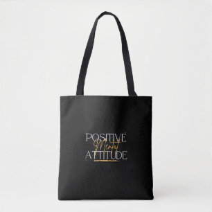 Bolso De Tela Actitud mental positiva
