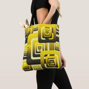 Bolso De Tela Activate My Heart Pattern