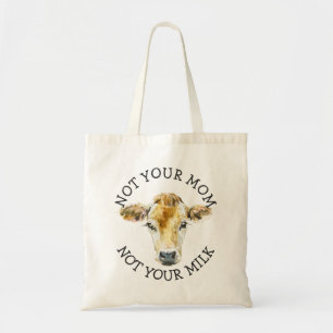 Bolso De Tela Activista Vegan No tu leche, no tu mamá