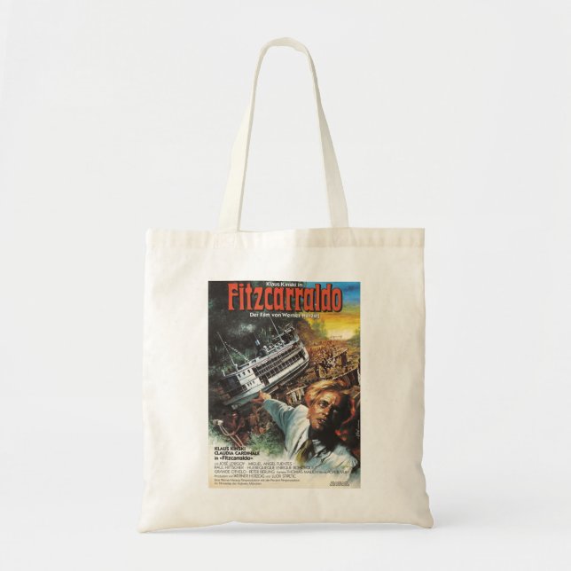 Bolso De Tela Actor Fitzcarraldo Mejor Para Fan Film Illustra (Frente)