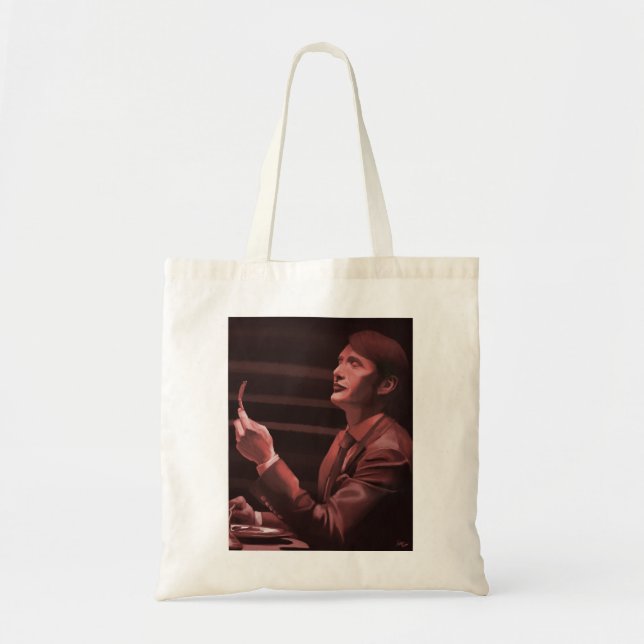 Bolso De Tela Actor Mikkelsen Cute Gift (Frente)