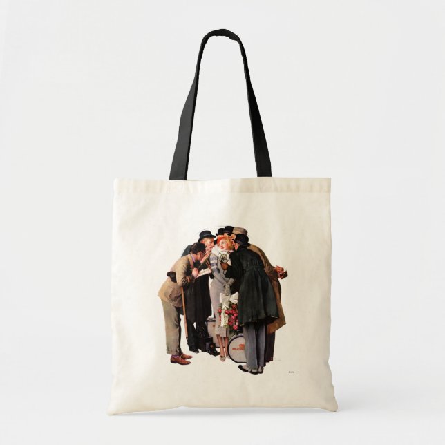 Bolso De Tela Actriz joven de Hollywood (Frente)