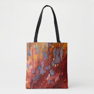 Bolso De Tela acuarela 7 del fondo