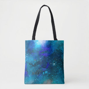Bolso De Tela acuarela abstracta de arte de fondo