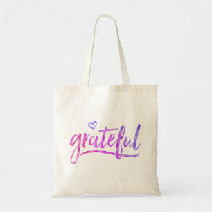 Bolso De Tela Acuarela agradecida