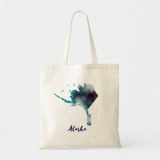 Bolso De Tela Acuarela Alaska Estados Unidos