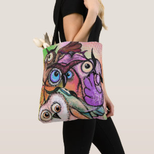 Bolso De Tela Acuarela - Belleza africana - Pintura de arte mode