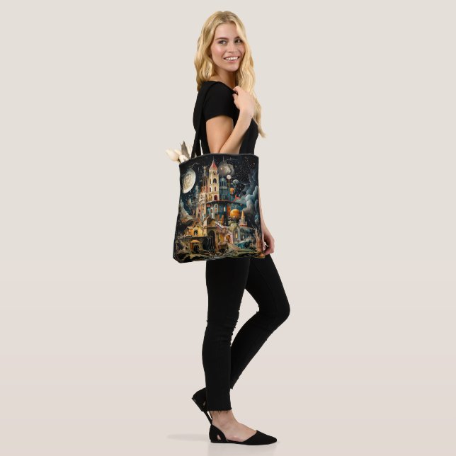 Bolso De Tela Acuarela de fantasía (Puesto)
