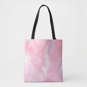 Bolso De Tela Acuarela de fusión rosa