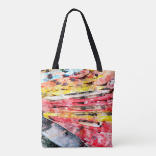 Bolso De Tela acuarela de Kayak