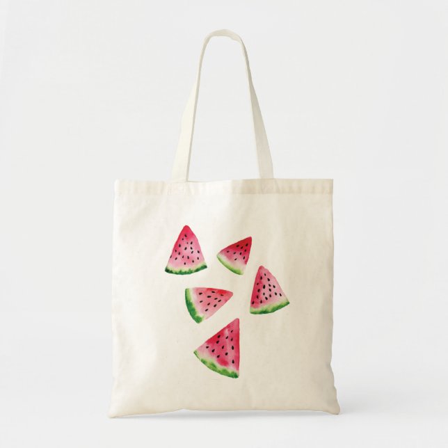 Bolso De Tela Acuarela de verano (Frente)