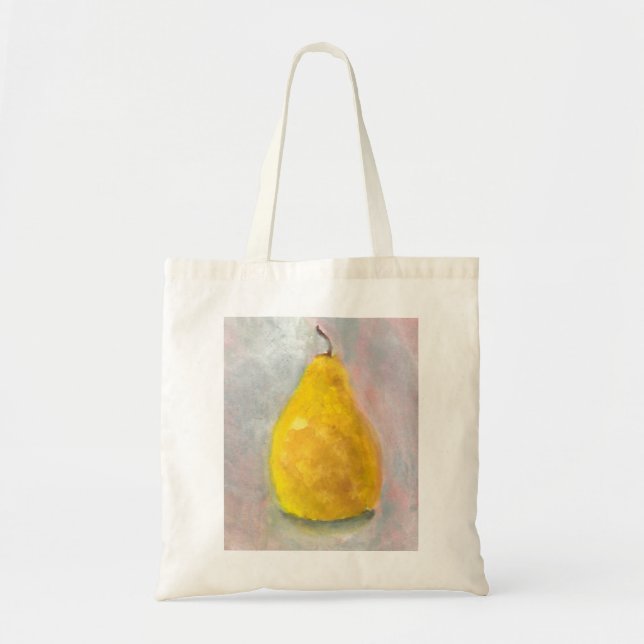 Bolso De Tela Acuarela de vida residual de Golden Pear (Frente)