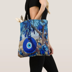 Bolso De Tela Acuarela del árbol adornada con Nazars