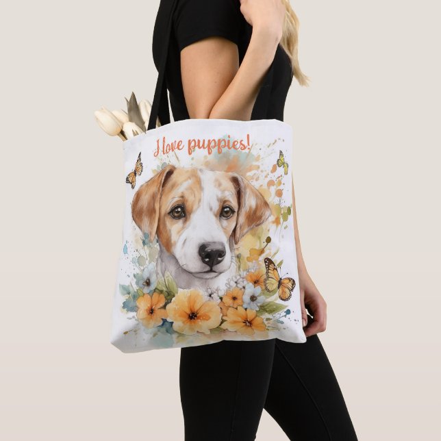 Bolso De Tela Acuarela personalizada Cuppy (Detalle)