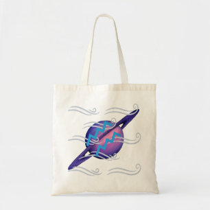 Bolso De Tela Acuario