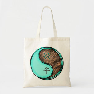 Bolso De Tela Acuario & Caballo de Tierra