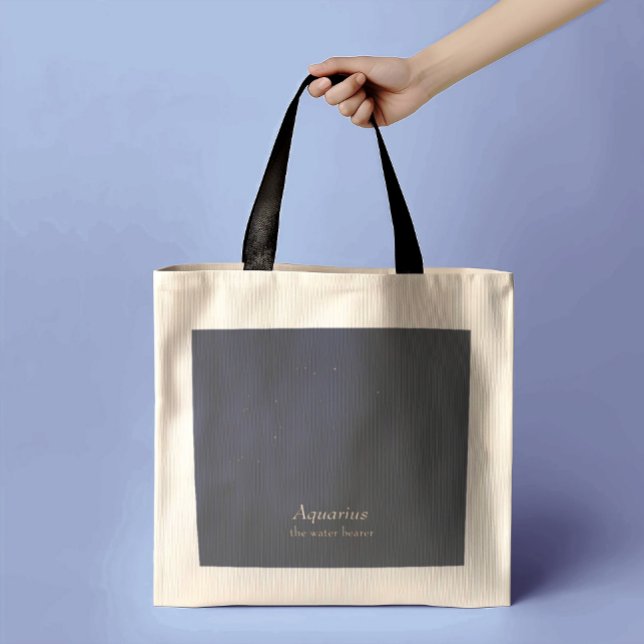Bolso De Tela Acuario Constellation (Subido por el creador)