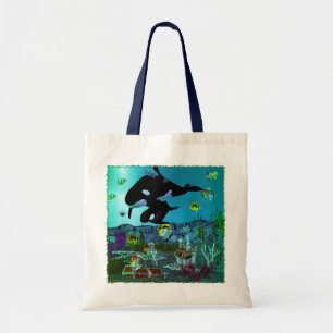 Bolso De Tela Acuario de exploración 3D ORCA