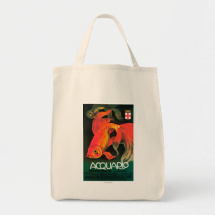Bolso De Tela Acuario y poster promocional del parque municipal