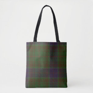 Bolso De Tela Adams Clan Tartán
