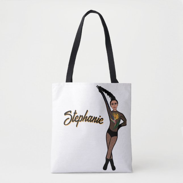 Bolso De Tela Add A Name Paradise Style #2 (Anverso)