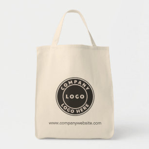 Bolso De Tela Add Your Business Logo and Company Website Swag