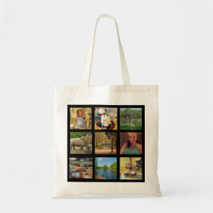 Bolso De Tela Add Your Instagram Photos Tote Bag