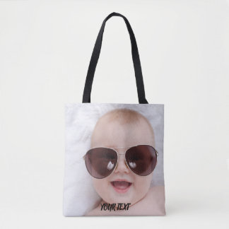 Bolso De Tela Add your own custom photo front and back tote bag