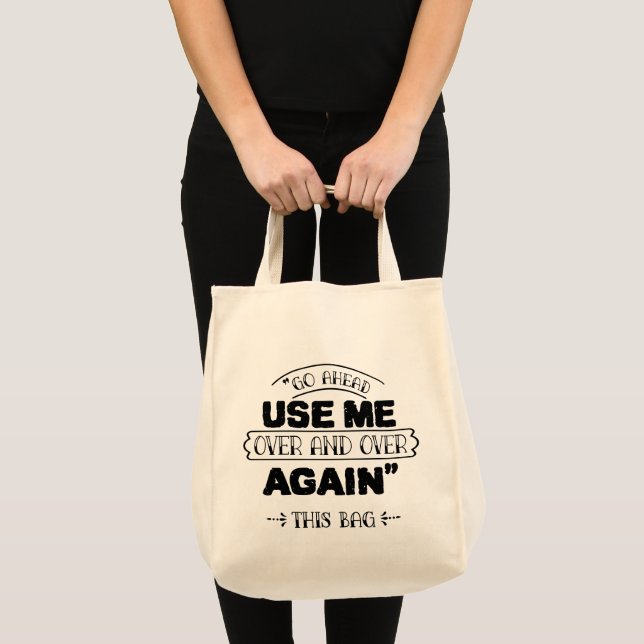Bolso De Tela Adelante Usame (Anverso (producto))