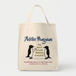 Bolso De Tela Adélie Penguins de RoseWrites