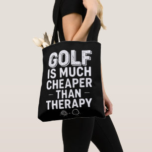 Bolso De Tela Adicción al Golf Golfista Divertido