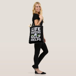 Bolso De Tela Adicción al Golf Golfista Divertido