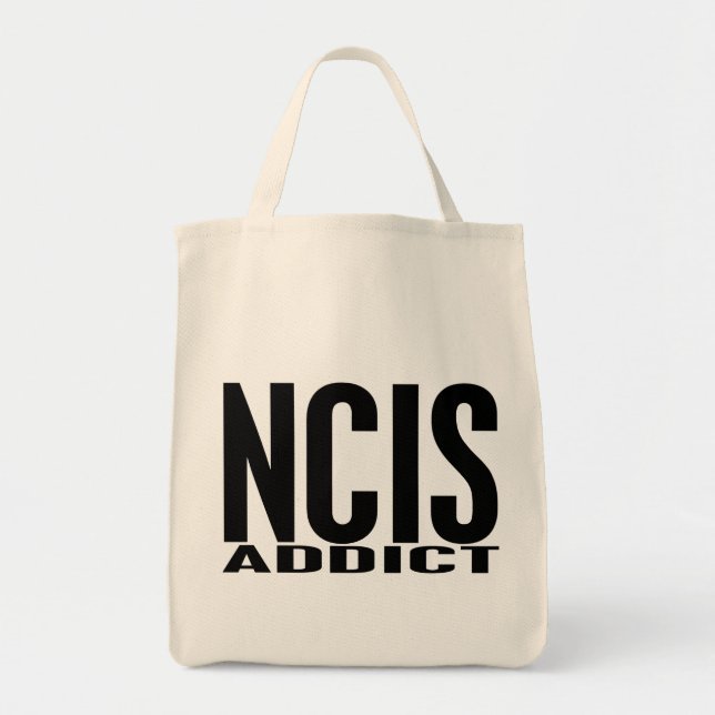 Bolso De Tela Adicto a NCIS (Frente)