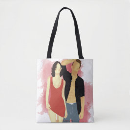 Bolso De Tela Adicto a usted - Tote de CA