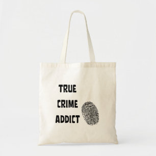 Bolso De Tela Adicto al crimen verdadero