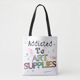 Bolso De Tela Adictos A Artículos De Arte