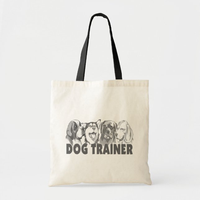 Bolso De Tela Adiestrador de perros (Frente)