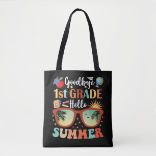 Bolso De Tela Adiós 1º grado Hola verano