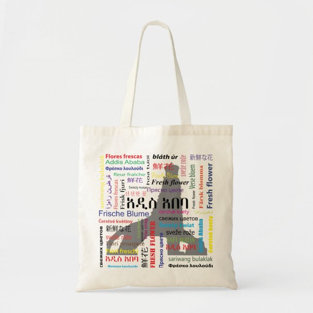 Bolso De Tela Adís Abeba (Frente)