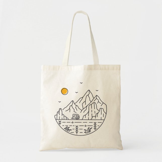 Bolso De Tela Adopción del desierto 2 (Frente)