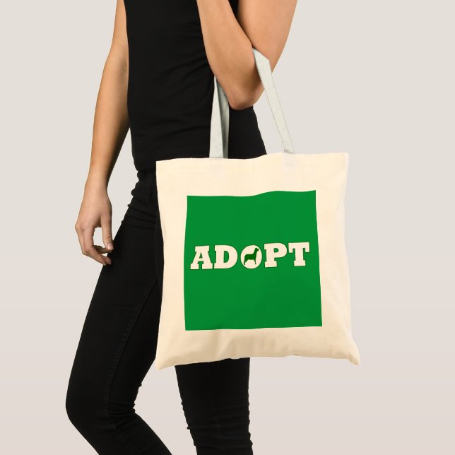 Bolso De Tela Adoptar mascotas (Anverso (producto))